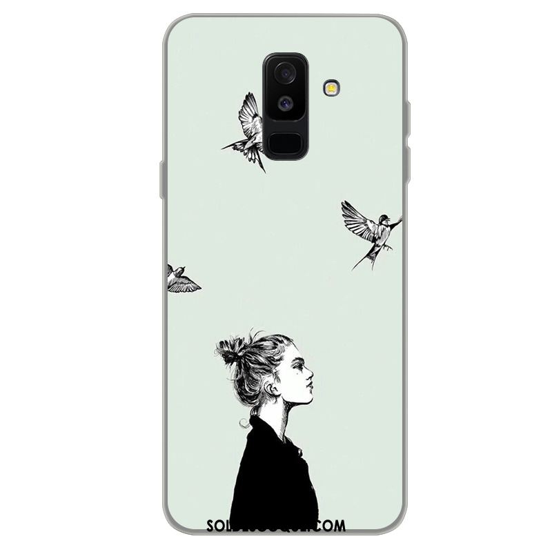 Coque Samsung Galaxy A6 Étoile Dessin Animé Incassable Étui Téléphone Portable Pas Cher