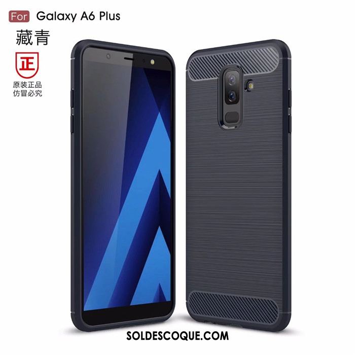 Coque Samsung Galaxy A6+ Étui Protection Fluide Doux Téléphone Portable Tout Compris En Vente