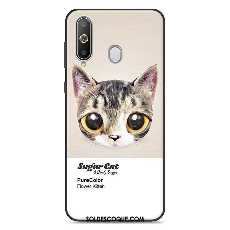 Coque Samsung Galaxy A60 Fluide Doux Petit Personnalité Charmant Étoile En Ligne