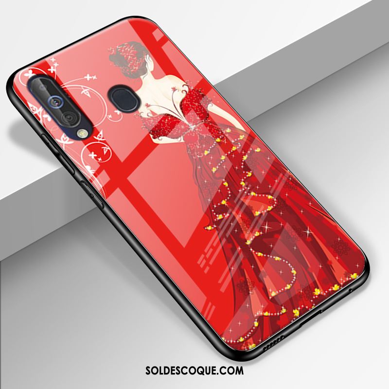 Coque Samsung Galaxy A60 Marque De Tendance Protection Délavé En Daim Tout Compris Verre France