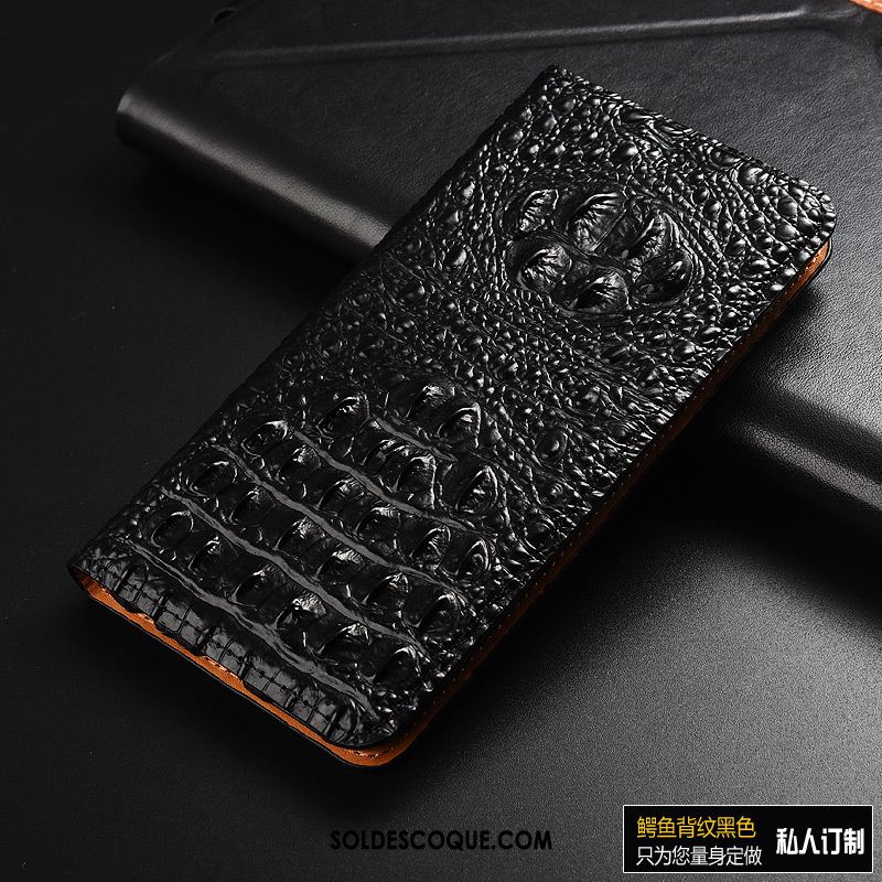 Coque Samsung Galaxy A60 Rose Cuir Véritable Téléphone Portable Étui En Cuir Crocodile En Vente