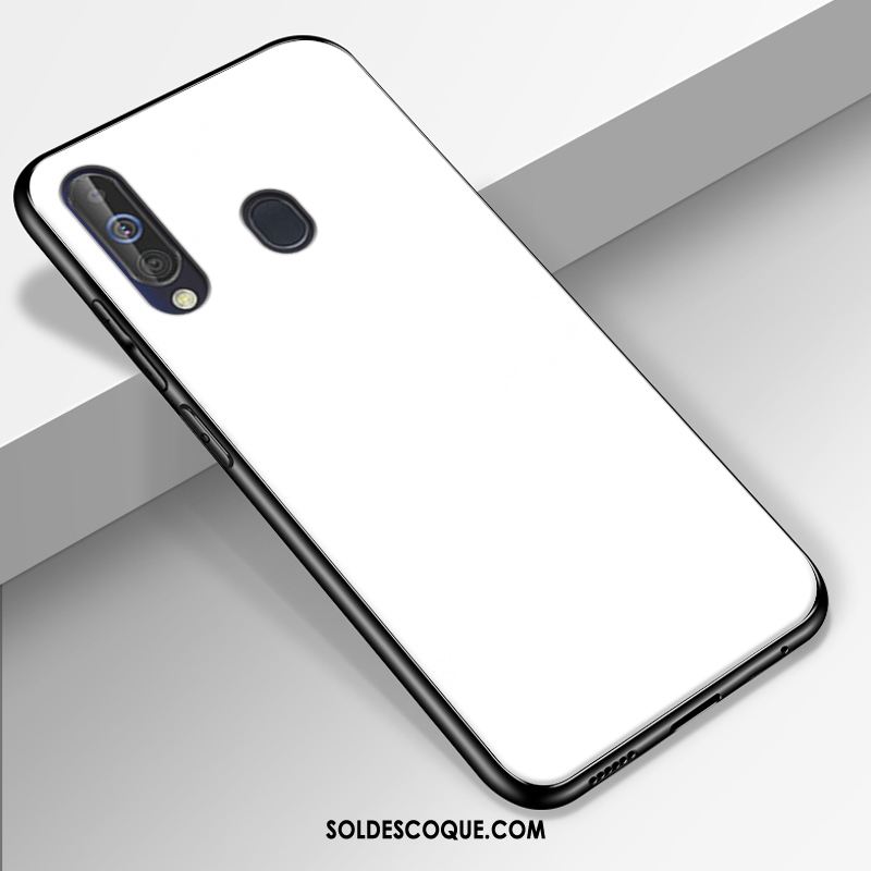 Coque Samsung Galaxy A60 Silicone Délavé En Daim Téléphone Portable Protection Étui Housse En Ligne