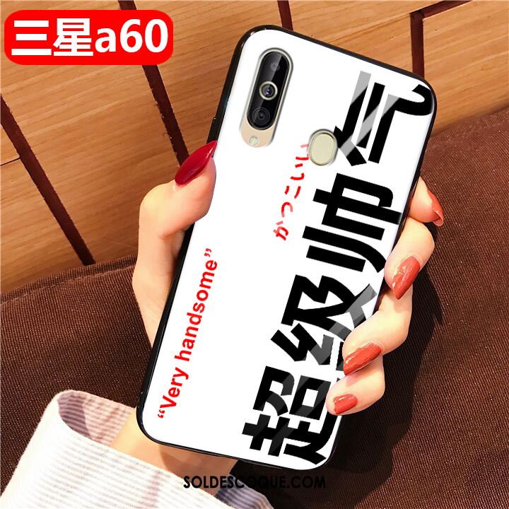 Coque Samsung Galaxy A60 Tendance Protection Amoureux Téléphone Portable Incassable Pas Cher