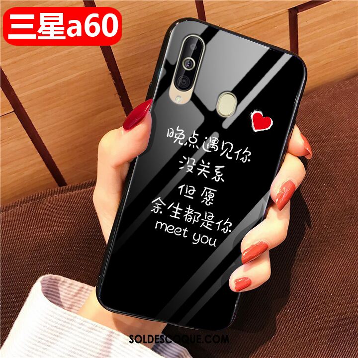 Coque Samsung Galaxy A60 Tendance Protection Amoureux Téléphone Portable Incassable Pas Cher