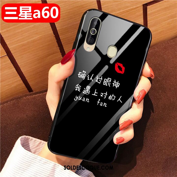 Coque Samsung Galaxy A60 Tendance Protection Amoureux Téléphone Portable Incassable Pas Cher