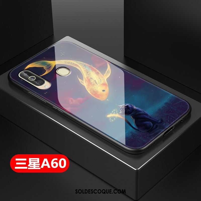 Coque Samsung Galaxy A60 Tendance Tout Compris Verre Créatif Incassable Housse En Vente