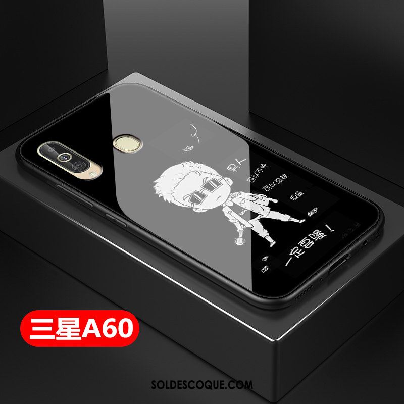 Coque Samsung Galaxy A60 Tendance Tout Compris Verre Créatif Incassable Housse En Vente