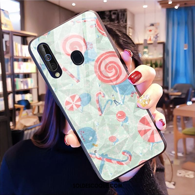 Coque Samsung Galaxy A60 Tout Compris Fluide Doux Modèle Fleurie Téléphone Portable Silicone Soldes