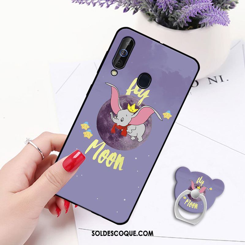 Coque Samsung Galaxy A60 Téléphone Portable Incassable Étoile Fluide Doux Étui En Ligne