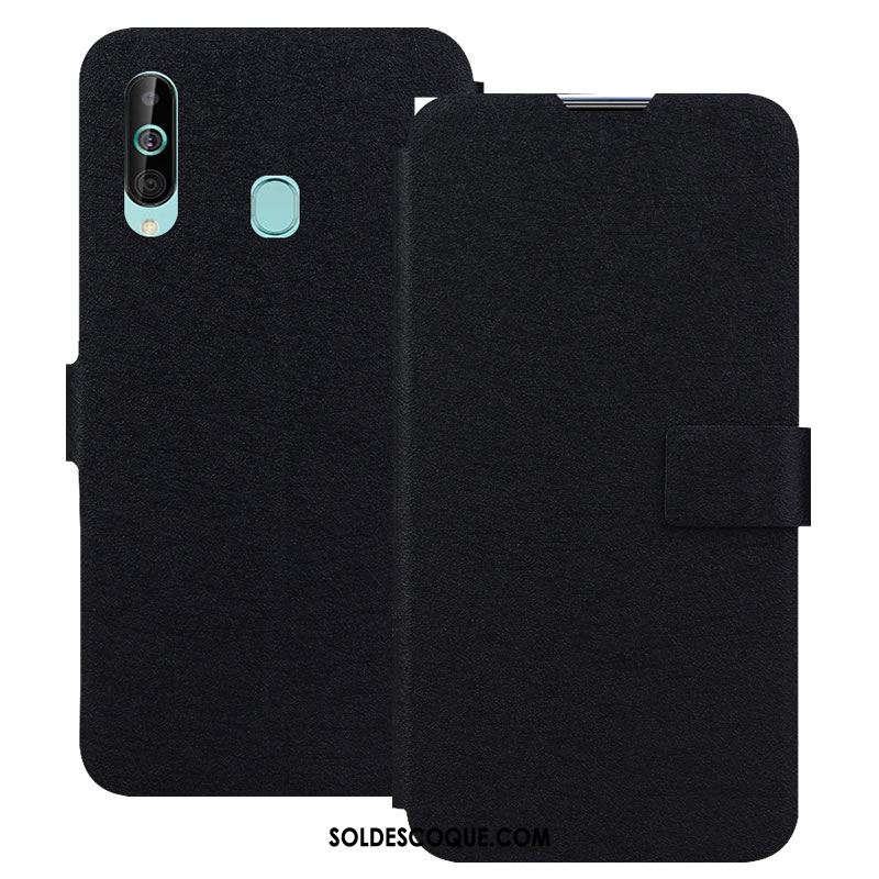 Coque Samsung Galaxy A60 Étui En Cuir Étoile Boucle Magnétique Téléphone Portable Protection Soldes