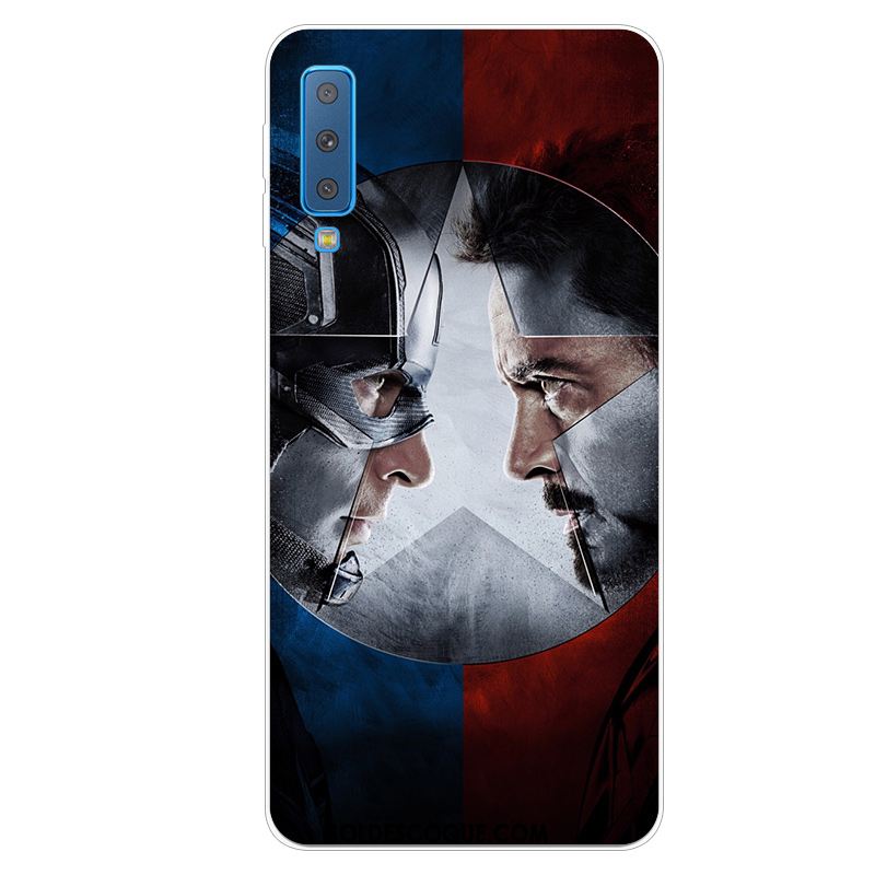 Coque Samsung Galaxy A7 2018 Charmant Étui Téléphone Portable Créatif Protection En Vente