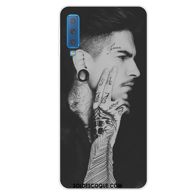 Coque Samsung Galaxy A7 2018 Charmant Étui Téléphone Portable Créatif Protection En Vente