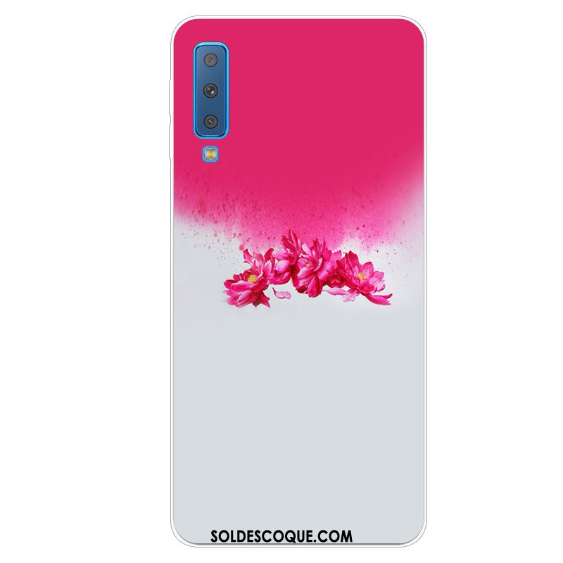 Coque Samsung Galaxy A7 2018 Charmant Étui Téléphone Portable Créatif Protection En Vente