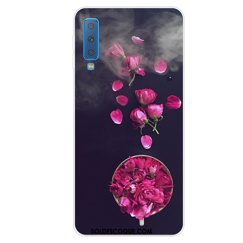 Coque Samsung Galaxy A7 2018 Charmant Étui Téléphone Portable Créatif Protection En Vente