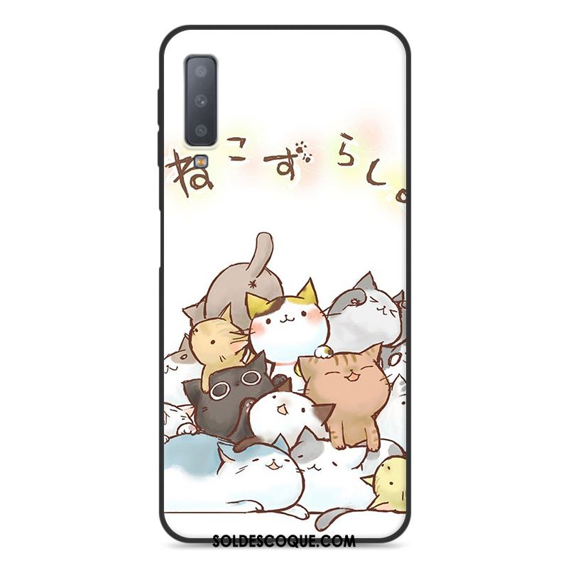 Coque Samsung Galaxy A7 2018 Dessin Animé Étoile Téléphone Portable Nouveau Étui En Ligne