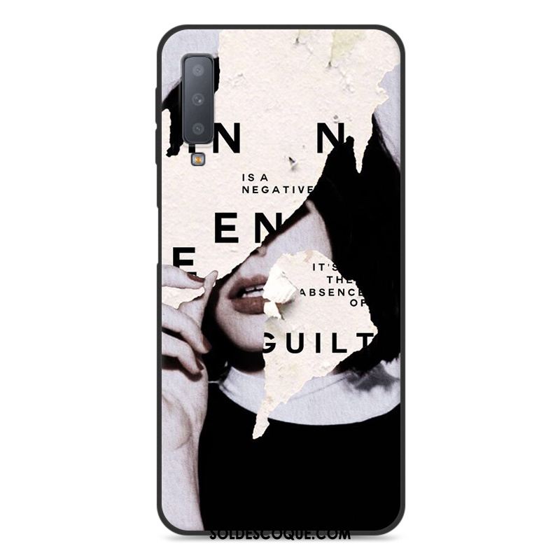 Coque Samsung Galaxy A7 2018 Dessin Animé Étoile Téléphone Portable Nouveau Étui En Ligne