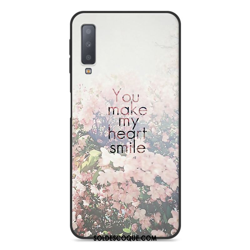 Coque Samsung Galaxy A7 2018 Dessin Animé Étoile Téléphone Portable Nouveau Étui En Ligne