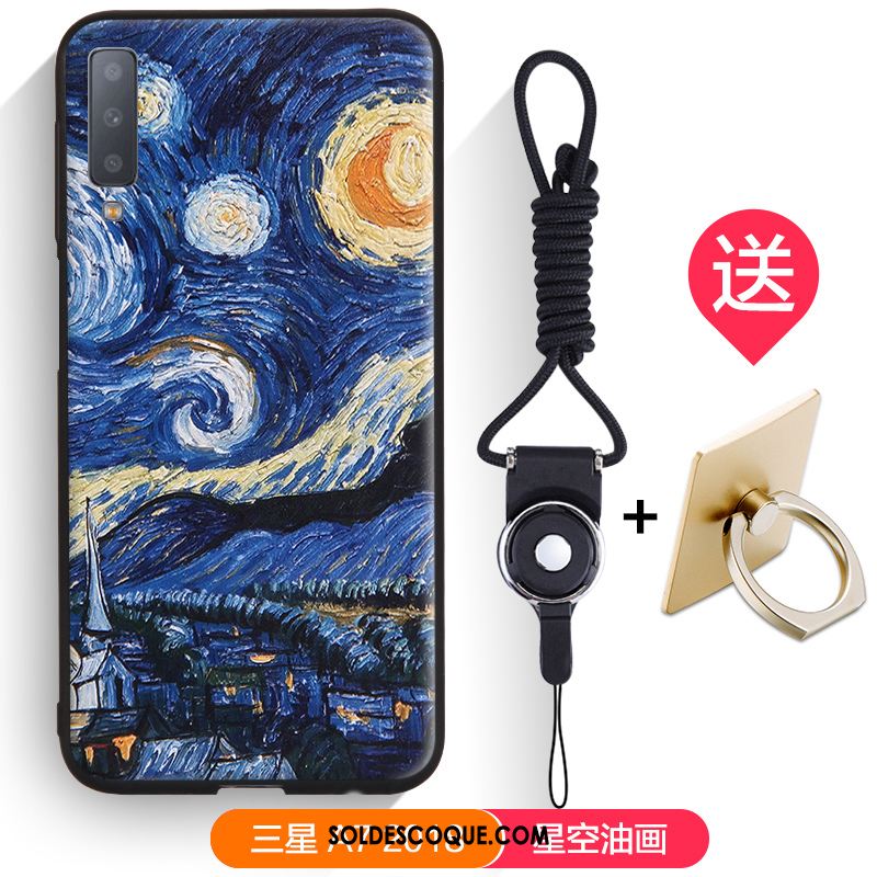 Coque Samsung Galaxy A7 2018 Incassable Étui Protection Dessin Animé Tout Compris Soldes