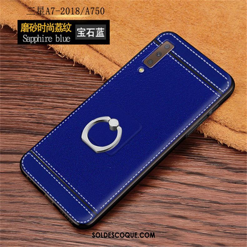 Coque Samsung Galaxy A7 2018 Protection Téléphone Portable Fluide Doux Étoile Incassable France