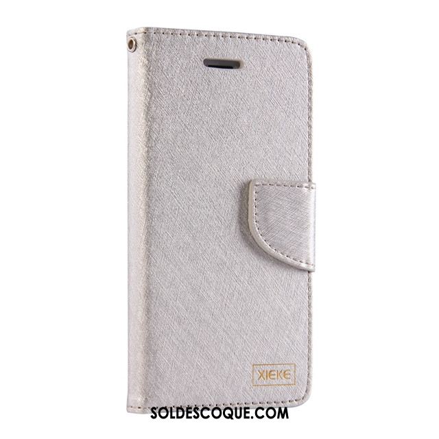 Coque Samsung Galaxy A7 2018 Simple Étoile Or Rose Téléphone Portable Étui En Cuir France