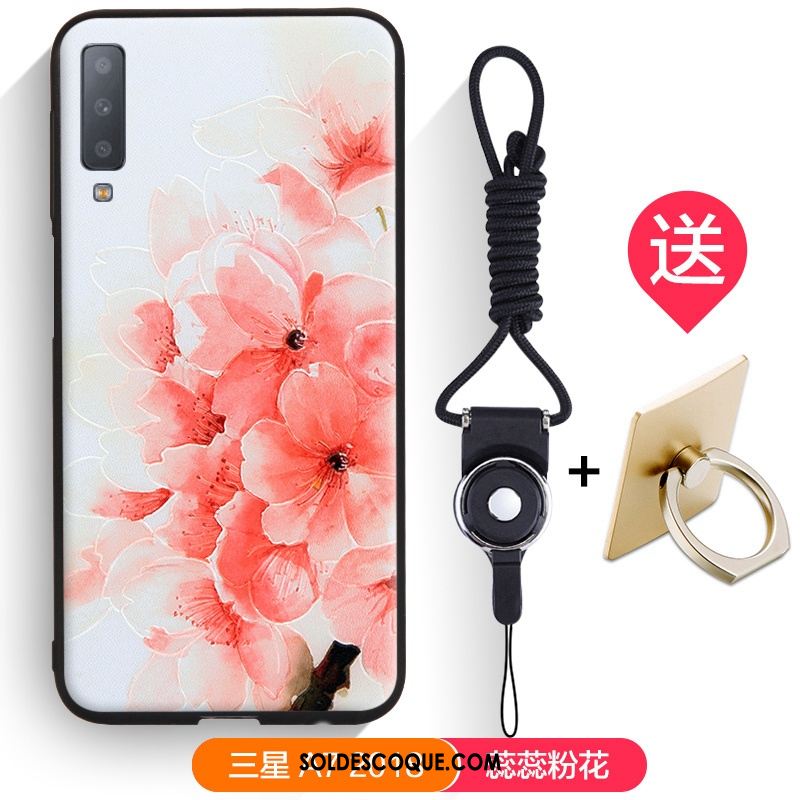 Coque Samsung Galaxy A7 2018 Tendance Téléphone Portable Fluide Doux Étoile Dessin Animé Housse Soldes