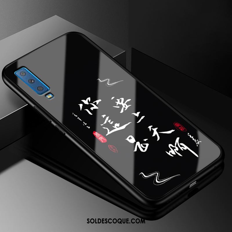 Coque Samsung Galaxy A7 2018 Étui Personnalité Marque De Tendance Créatif Tout Compris Soldes