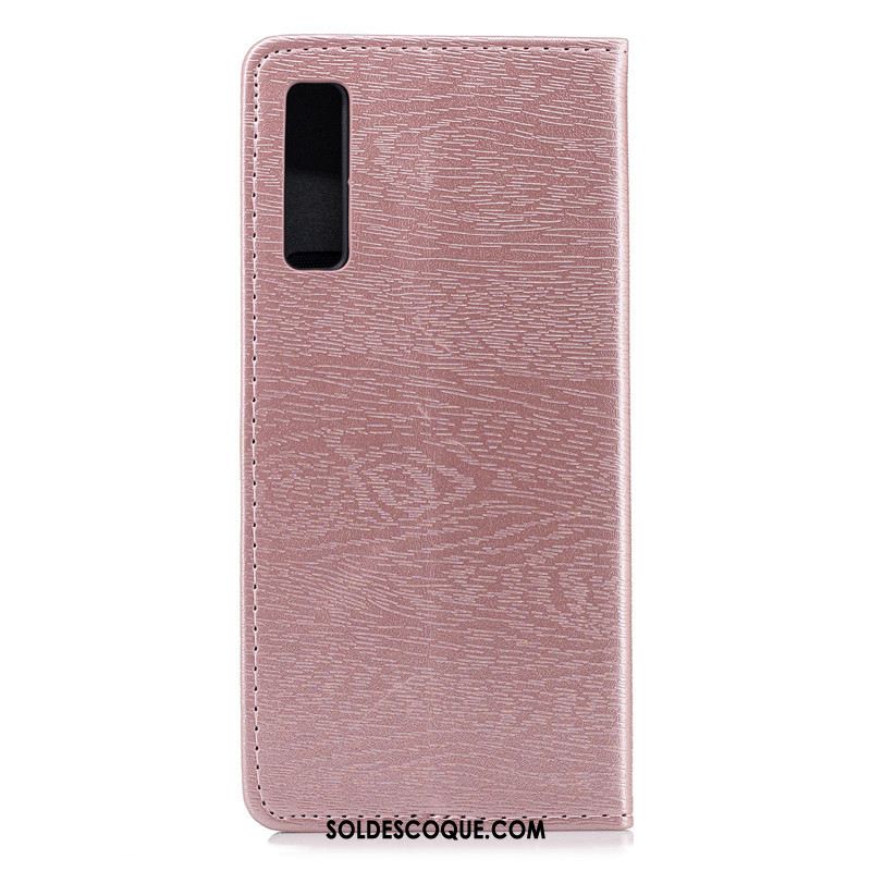 Coque Samsung Galaxy A7 2018 Étui Protection Téléphone Portable Étui En Cuir Étoile Housse France