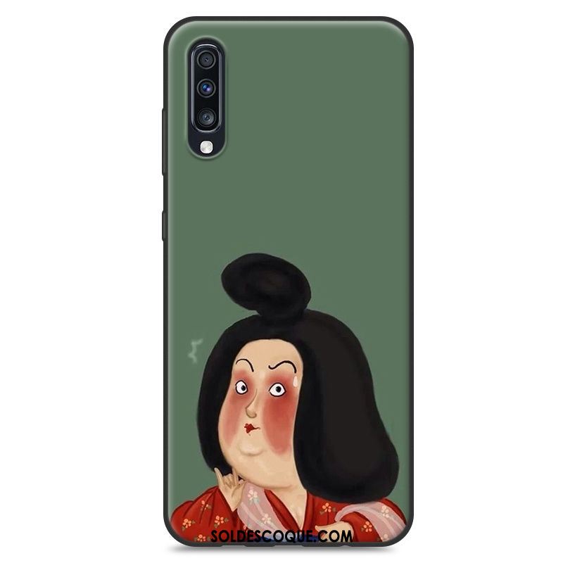 Coque Samsung Galaxy A70 Amoureux Blanc Téléphone Portable Personnalité Étoile Housse En Vente