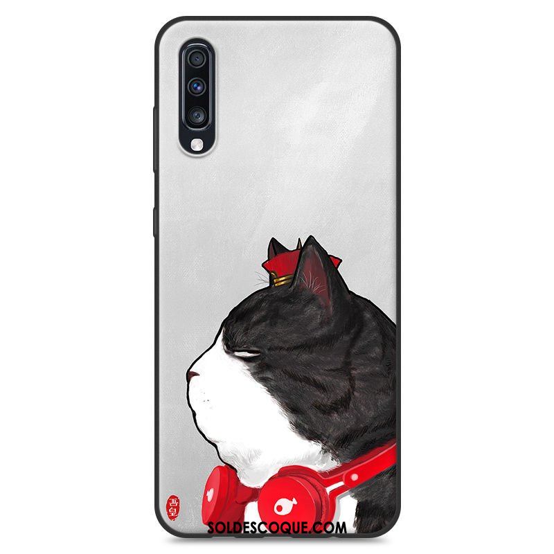 Coque Samsung Galaxy A70 Amoureux Blanc Téléphone Portable Personnalité Étoile Housse En Vente