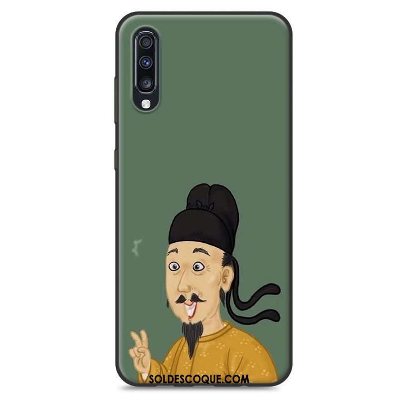 Coque Samsung Galaxy A70 Amoureux Blanc Téléphone Portable Personnalité Étoile Housse En Vente