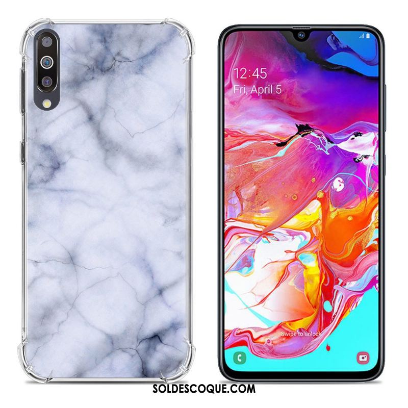 Coque Samsung Galaxy A70 Incassable Téléphone Portable Ballon Peinture Étui Housse Soldes