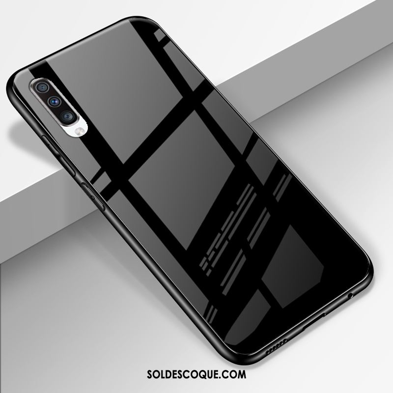 Coque Samsung Galaxy A70 Personnalité Couleur Unie Mode Téléphone Portable Protection En Ligne