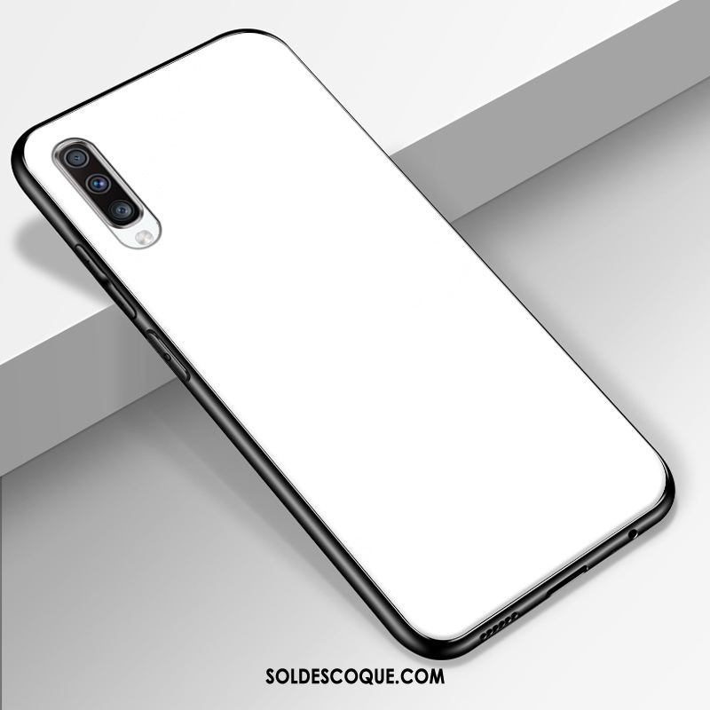 Coque Samsung Galaxy A70 Personnalité Couleur Unie Mode Téléphone Portable Protection En Ligne