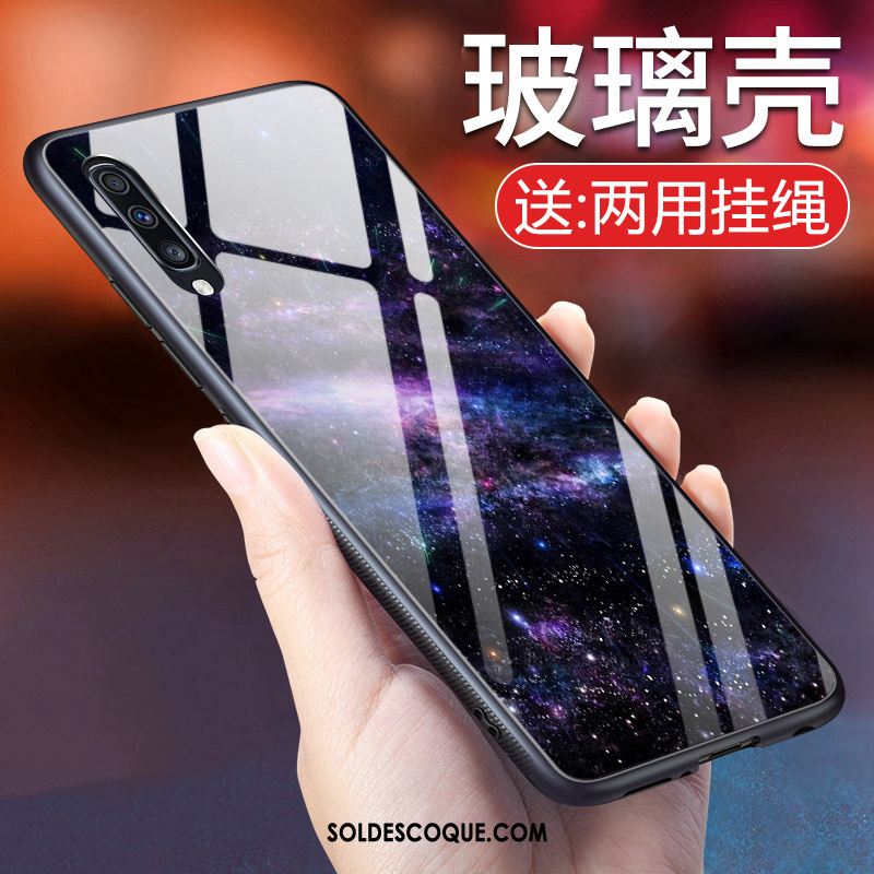 Coque Samsung Galaxy A70 Personnalité Incassable Marque De Tendance Étoile Téléphone Portable Soldes