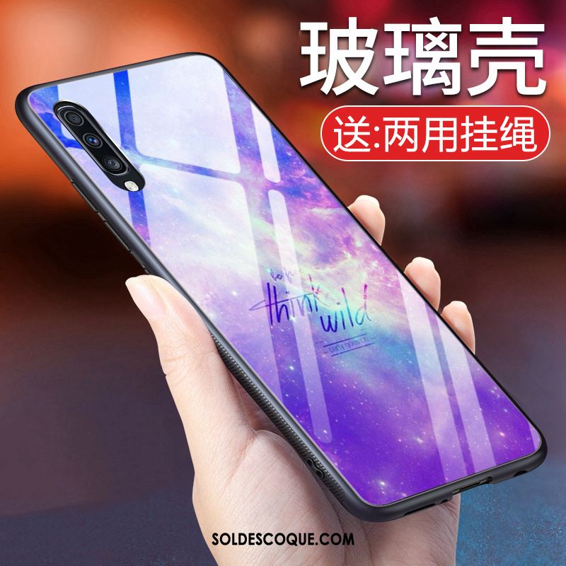 Coque Samsung Galaxy A70 Personnalité Incassable Marque De Tendance Étoile Téléphone Portable Soldes