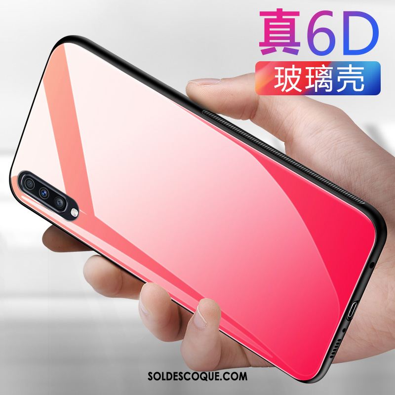 Coque Samsung Galaxy A70 Verre Tout Compris Personnalité Incassable Étui Soldes