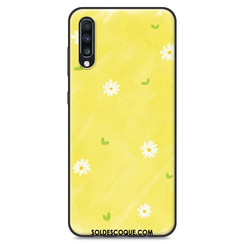 Coque Samsung Galaxy A70 Vintage Étoile Téléphone Portable Tendance Fluide Doux En Ligne