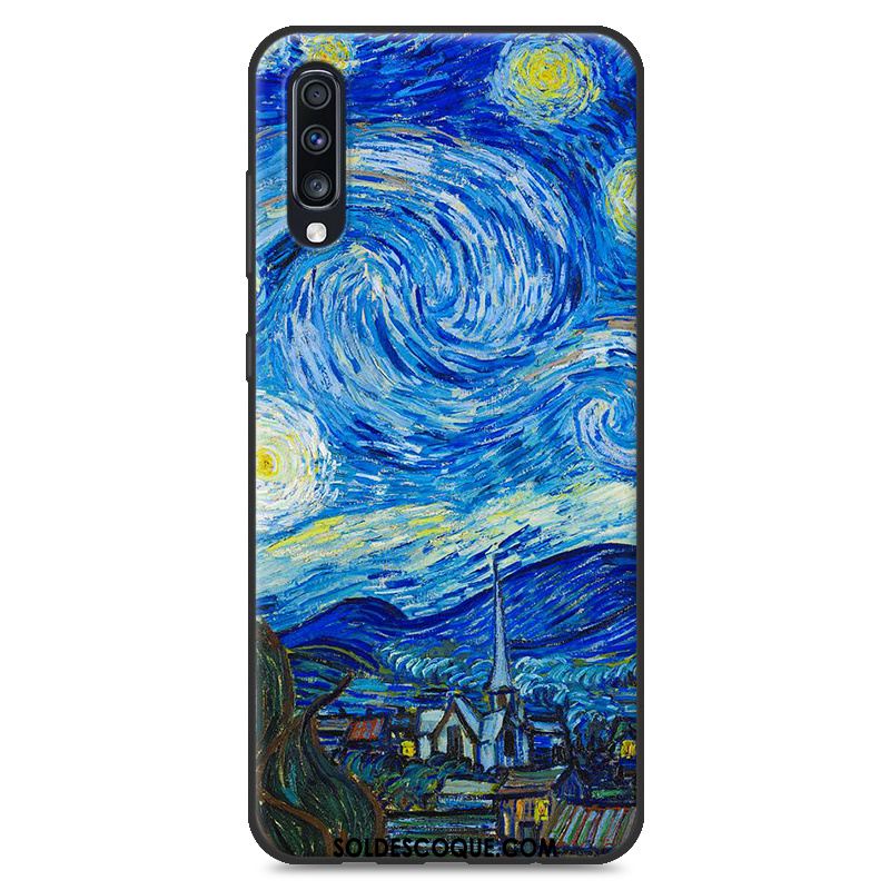 Coque Samsung Galaxy A70 Étoile Incassable Personnalité Téléphone Portable Tendance Housse En Vente