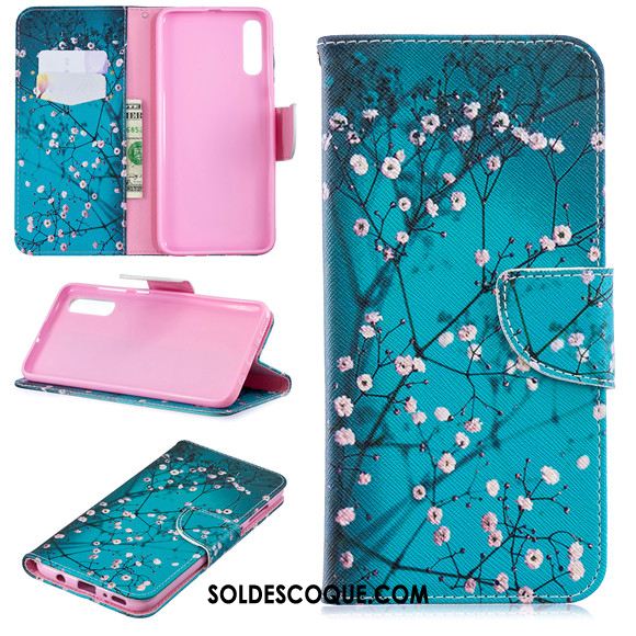 Coque Samsung Galaxy A70 Étui En Cuir Clamshell Incassable Dessin Animé Téléphone Portable Pas Cher