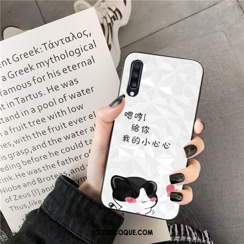 Coque Samsung Galaxy A70s Amoureux Rose Protection Étui Modèle Fleurie Housse France