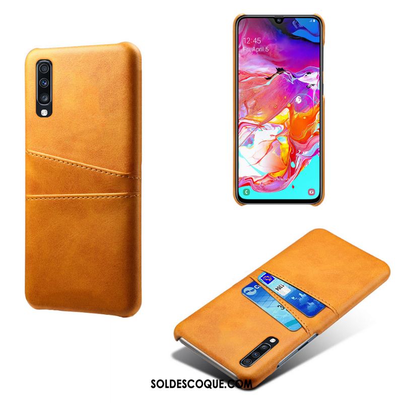 Coque Samsung Galaxy A70s Créatif Qualité Personnalité Cuir Protection En Ligne