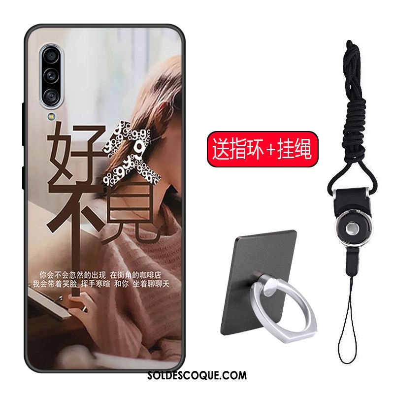 Coque Samsung Galaxy A70s Personnalisé Étoile Protection Fluide Doux Blanc Housse France