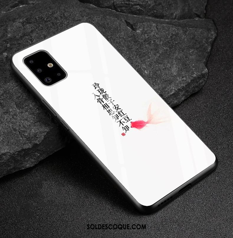 Coque Samsung Galaxy A71 Créatif Incassable Style Chinois Protection Marque De Tendance Pas Cher