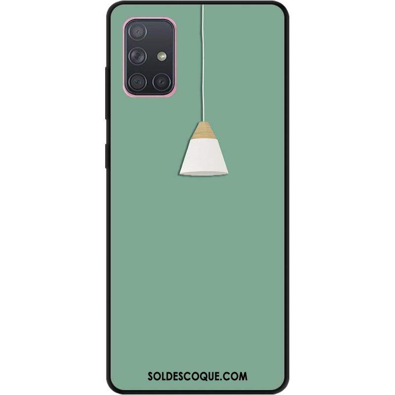 Coque Samsung Galaxy A71 Fluide Doux Personnalité Silicone Étui Étoile Pas Cher