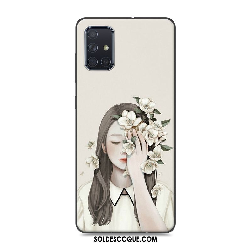 Coque Samsung Galaxy A71 Incassable Étoile Étui Silicone Téléphone Portable Pas Cher