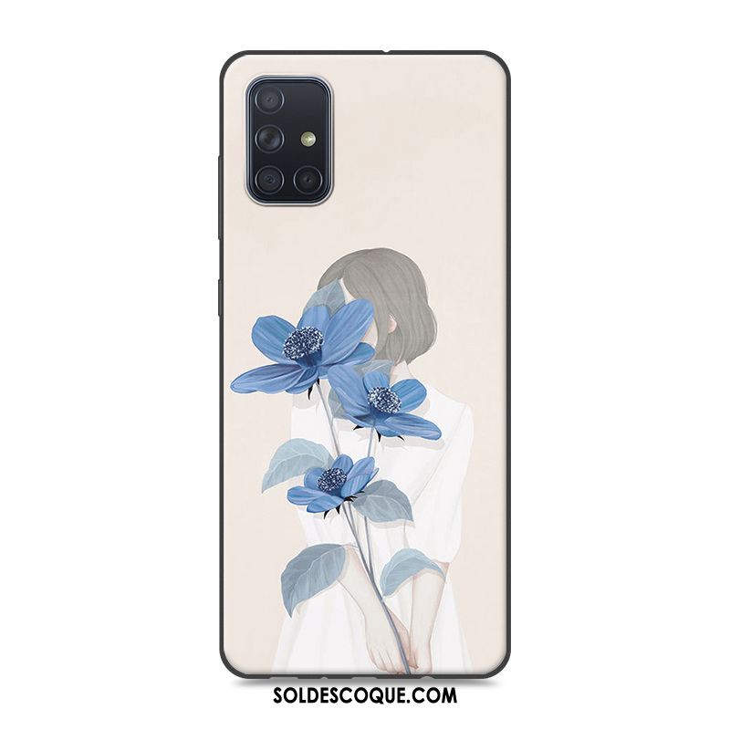 Coque Samsung Galaxy A71 Incassable Étoile Étui Silicone Téléphone Portable Pas Cher