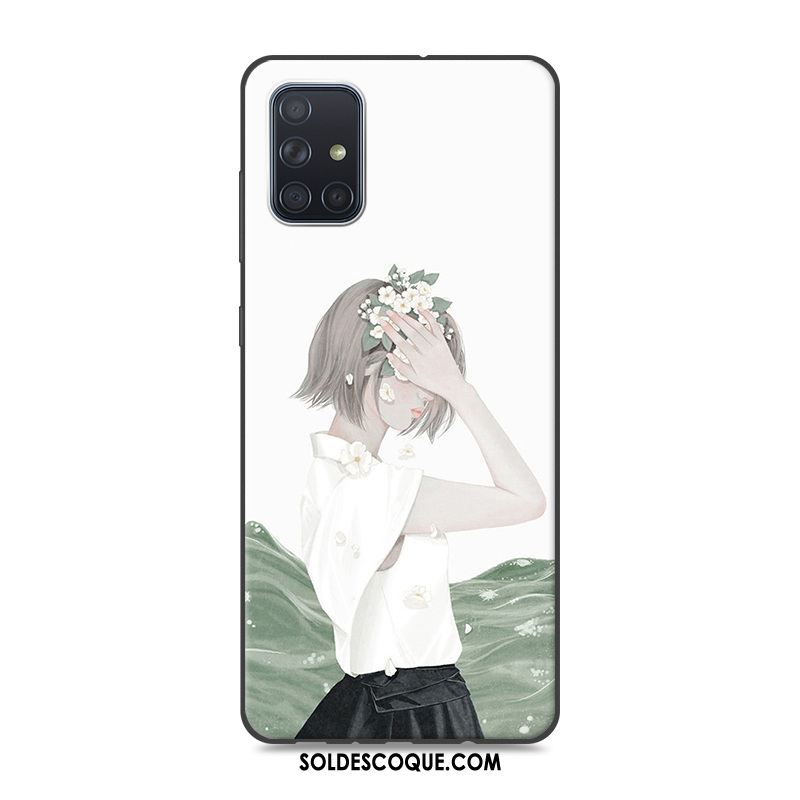 Coque Samsung Galaxy A71 Incassable Étoile Étui Silicone Téléphone Portable Pas Cher