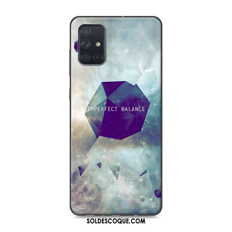 Coque Samsung Galaxy A71 Multicolore Protection Fluide Doux Peinture Téléphone Portable En Vente