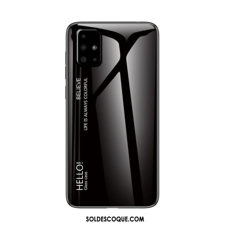 Coque Samsung Galaxy A71 Net Rouge Étui Vent Tout Compris Téléphone Portable En Ligne