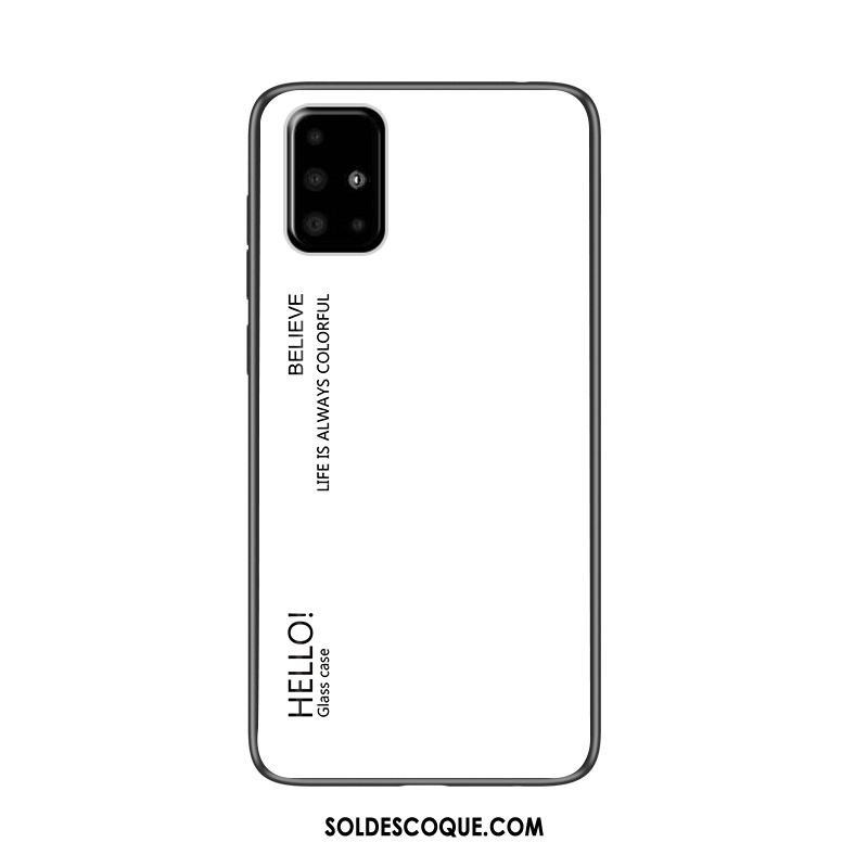 Coque Samsung Galaxy A71 Net Rouge Étui Vent Tout Compris Téléphone Portable En Ligne